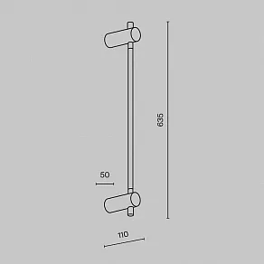 Накладной светильник Maytoni Rotta MOD413WL-L6B3K