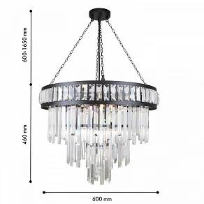 Подвесная люстра Favourite Preston 4731-12P