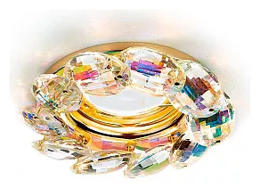 Встраиваемый светильник Ambrella Crystal K306 K306 PR/G