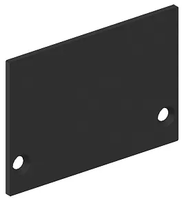 Заглушка для профиля Donel  DNCAP18511RAL9005