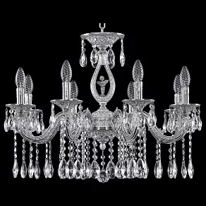 Подвесная люстра Bohemia Ivele Crystal 7101 71401/8/210 A NW FA10S