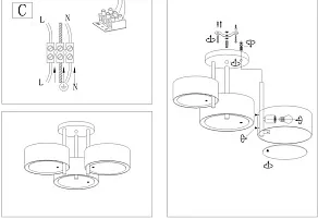 Потолочная люстра EVOLUCE Foresta SL483.502.03