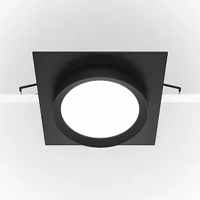 Встраиваемый светильник Maytoni Hoop DL086-GX53-SQ-B