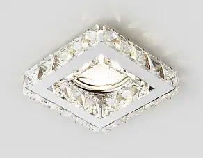 Встраиваемый светильник Ambrella Crystal K110 K110 CL/CH