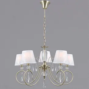 Подвесная люстра ILLUMICO CASTOR IL0193-5PSQ-24 AB CASTOR