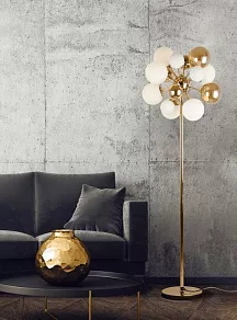 Торшер LUMINA DECO Galaksida LDF 8565-10/16 GD+TEA