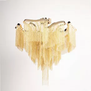 Люстра на штанге Loft it Stream 10208/600C Gold