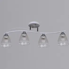 Люстра на штанге Reluce  87360-0.3-04 WH+CR