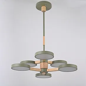 Люстра на штанге Imperiumloft TURNA Khaki TURNA-DBL01