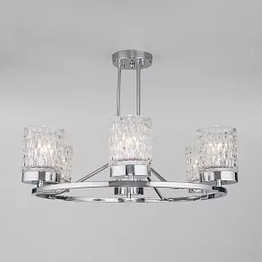 Люстра на штанге Eurosvet Calle 60127/6 хром