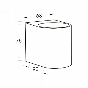 Накладной светильник Uniel UUL-A01S UL-00011359
