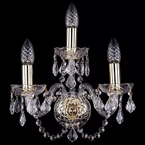 Бра Bohemia Ivele Crystal 1400 1402B/2+1/141/G/Leafs