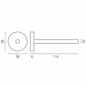 Основание на штанге Lightstar Linea 506479