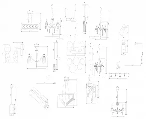 Потолочная люстра TK Lighting Mona 6593 Mona Nature