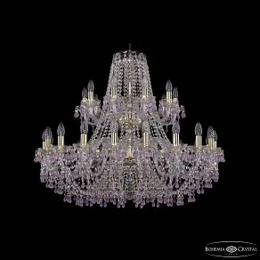 Подвесная люстра Bohemia Ivele Crystal 1410 1410/20+10/360/2d G V7010