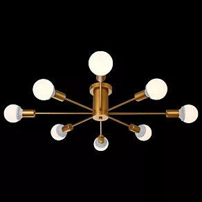 Потолочная люстра Natali Kovaltseva Loft LOFT 75140/8C GOLD