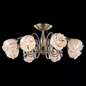 Люстра на штанге Eurosvet 70023 70023/8 античная бронза