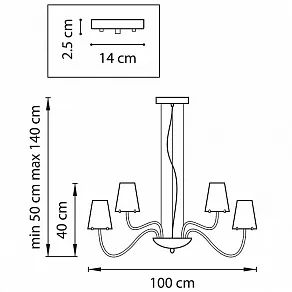 Подвесная люстра Lightstar Diafano 758167