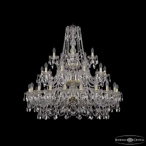 Подвесная люстра Bohemia Ivele Crystal 1411 1411/20+10+5/400/3d G