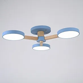 Люстра на штанге Imperiumloft TURNA Blue TURNA01