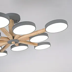 Люстра на штанге Imperiumloft TURNA Gray TURNA-B01