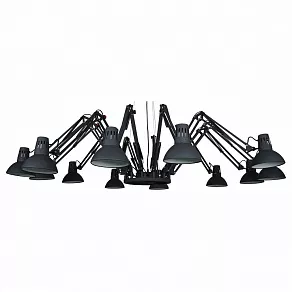 Подвесная люстра Arte Lamp Engineer A2043SP-12BK