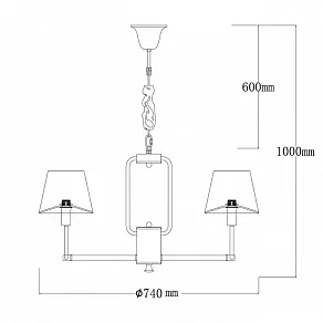 Подвесная люстра MW-Light София 10 355014608