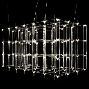 Подвесная люстра O-LUCE Cosmic Glass ячейка 20*20 см 11787611-2