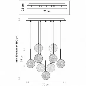 Подвесной светильник Lightstar Bari 815290