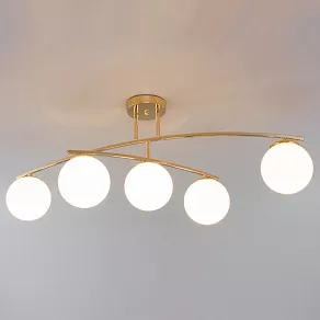 Потолочная люстра Eurosvet Bronx 30170/5 золото