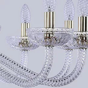 Подвесная люстра Bohemia Ivele Crystal Ivele Crystal 6 1311/12/360 G Cl/Clear/M-1G