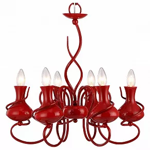 Подвесная люстра Arte Lamp Vaso A6819LM-6RD