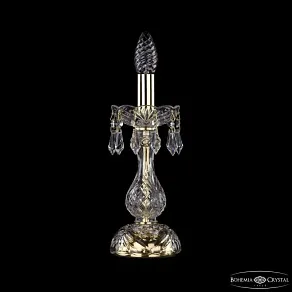 Настольная лампа декоративная Bohemia Ivele Crystal 1403 1403L/1-27 G