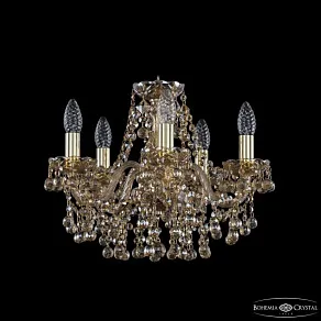Подвесная люстра Bohemia Ivele Crystal 1409 1409/5/141 G M721