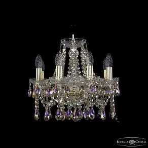 Подвесная люстра Bohemia Ivele Crystal 1413 1413/8/141 G R801