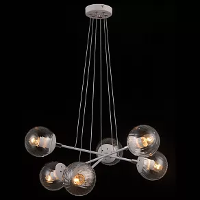 Подвесная люстра Natali Kovaltseva Molecule MOLECULE 81048-6C SATIN WHITE