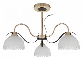 Люстра на штанге Arte Milano Napoli-327306 327306/3 FG+BK