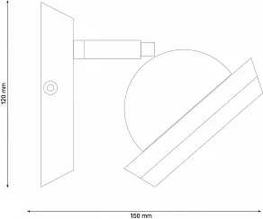 Спот Lucia Tucci Natura 5 Natura W075.1 Led venge