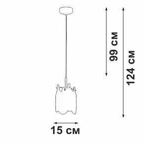 Подвесной светильник Vitaluce V5813 V5813-8/1S