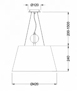 Подвесной светильник Maytoni Bergamo MOD613PL-03W