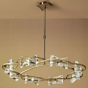 Люстра на штанге Mantra Krom Cuero 0868