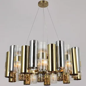 Подвесная люстра ILLUMICO BRASS IL0525-6P-79 BRASS