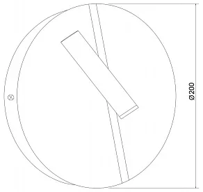 Бра Elektrostandard Drom 40105/LED