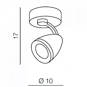 Спот Azzardo Albico 1 AZ1240
