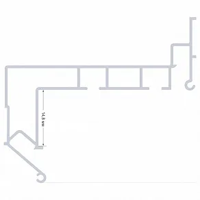 Профиль для карнизов Apeyron Electrics  08-59