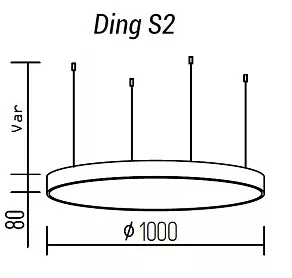 Подвесной светильник TopDecor Ding Ding S2 10