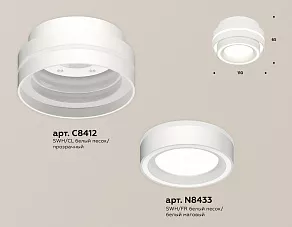 Накладной светильник Ambrella XS XS8412003