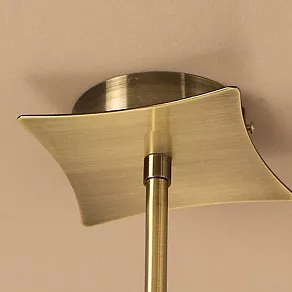 Люстра на штанге Mantra Krom Cuero 0865