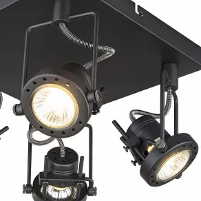 Спот Arte Lamp Costruttore A4300PL-4BK