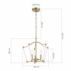 Подвесная люстра ST-Luce BRASS SL1406.303.03